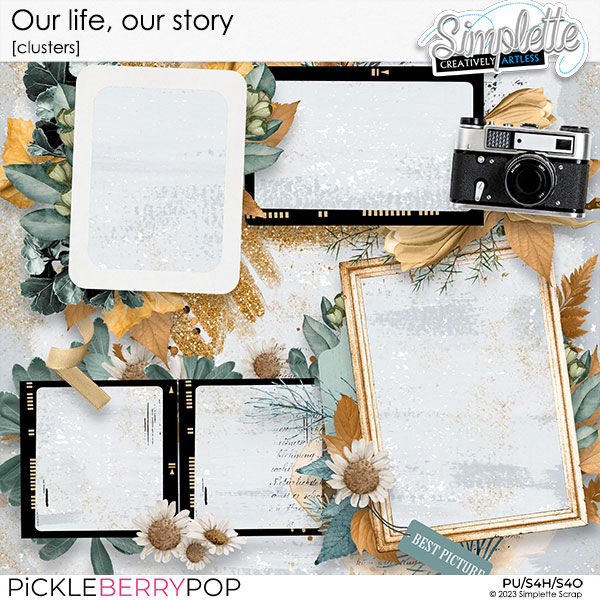 Our life, our story (clusters) by Simplette