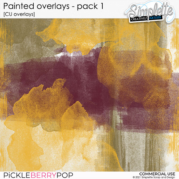 Painted Overlays (CU) pack 1 by Simplette