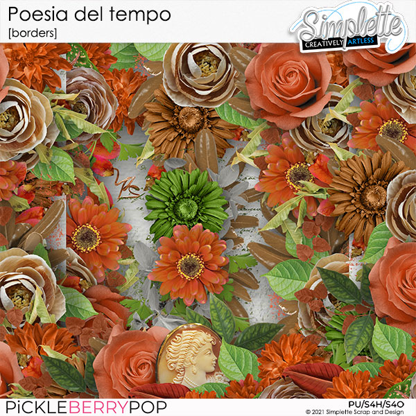 Poesia del tempo (borders) by Simplette