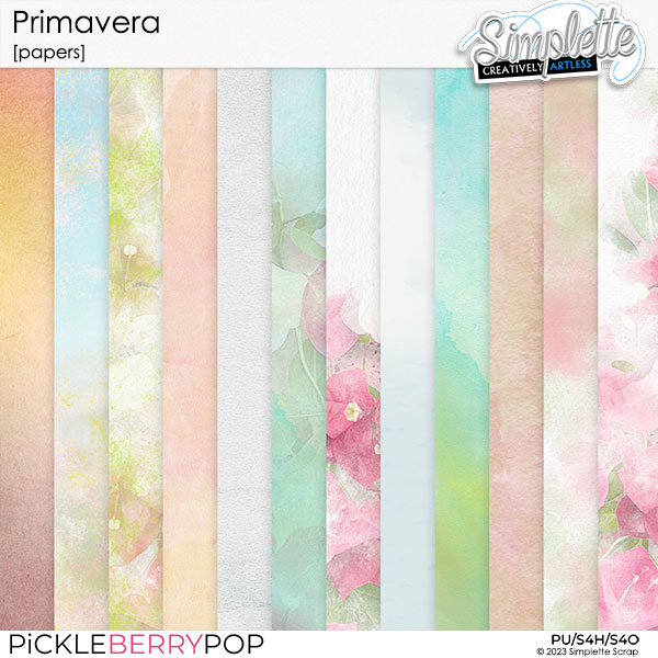 Primavera (papers) by Simplette