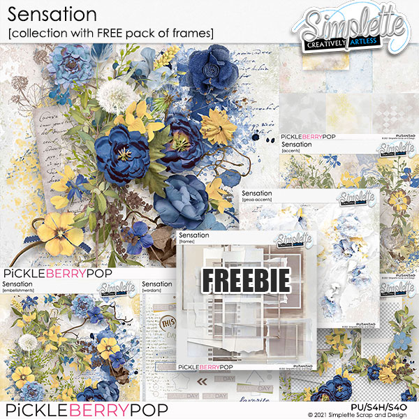 Sensation (collection with FREE pack) by Simplette