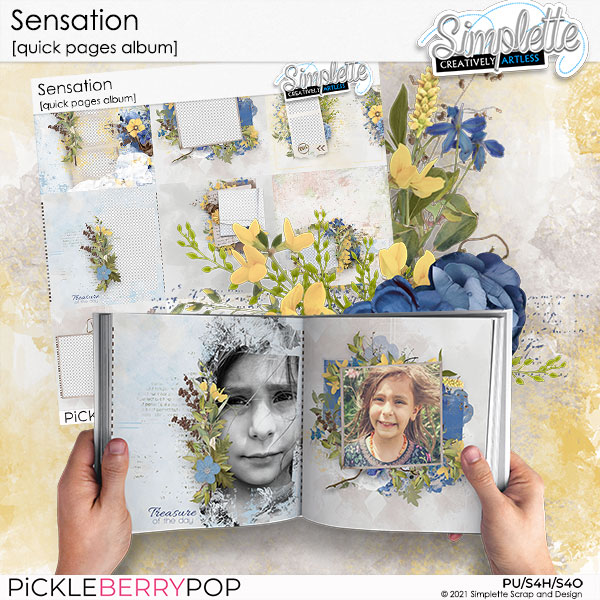 Sensation (quick pages album) by Simplette