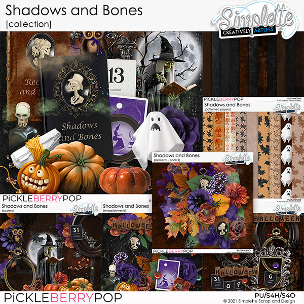 Shadows and Bones (collection) by Simplette