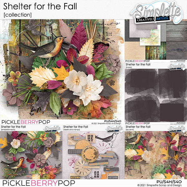 Shelter for the fall (collection) by Simplette