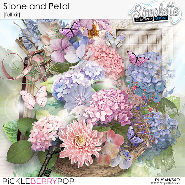 Stone and Petal (full kit) by Simplette