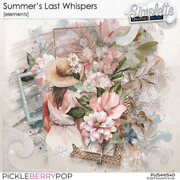 Summer's Last Whispers (elements) by Simplette