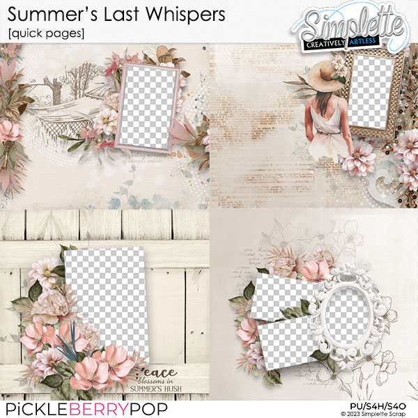 Summer's Last Whispers (quick pages album) by Simplette