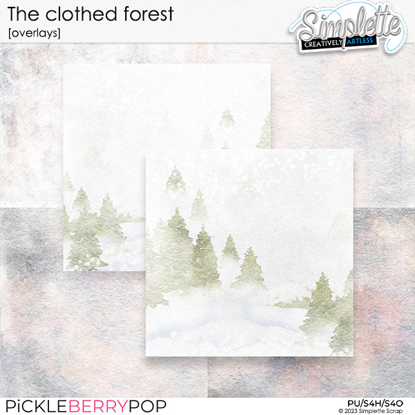 The clothed Forest (overlays) by Simplette