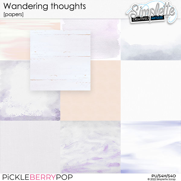 Wandering Thoughts (papers) by Simplette