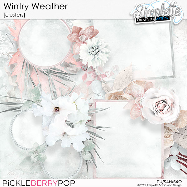 Wintry Weather (clusters) by Simplette