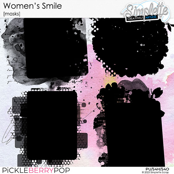 Women's Smile (masks) by Simplette