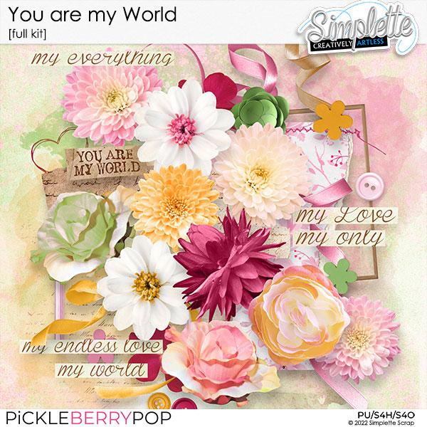 You are my World (full kit) by Simplette