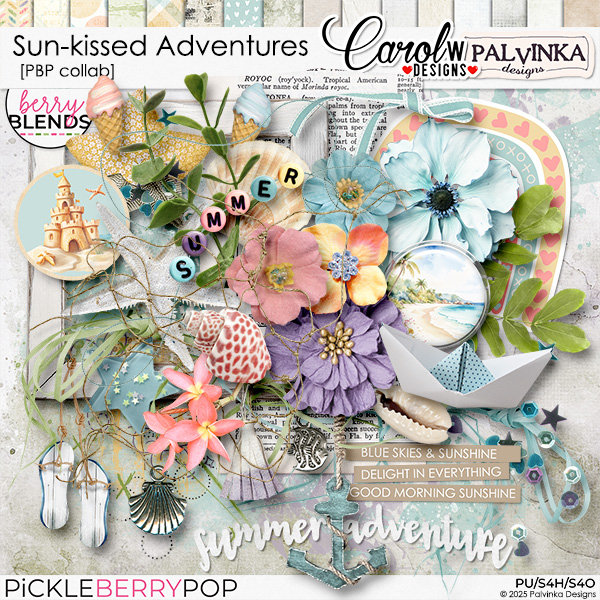 Sun-kissed Adventures: June 2025 Berry Blends Kit