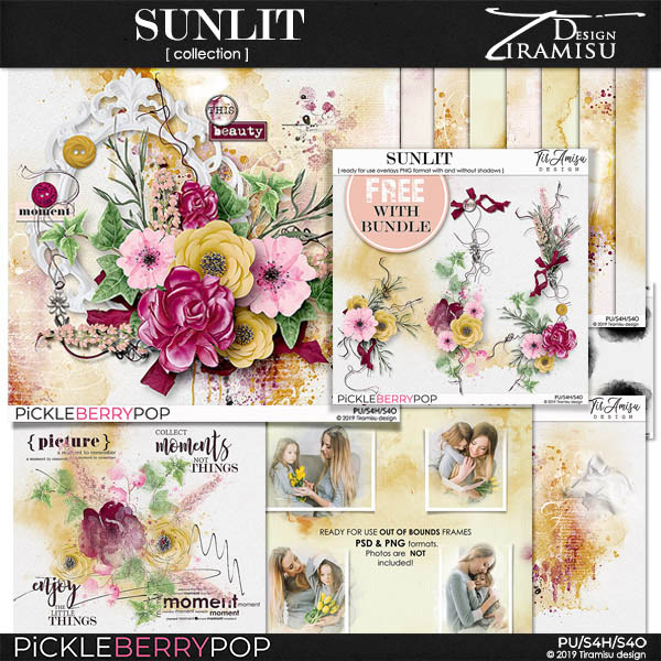 Sunlit Bundle Plus Free Gift by tiramisu design