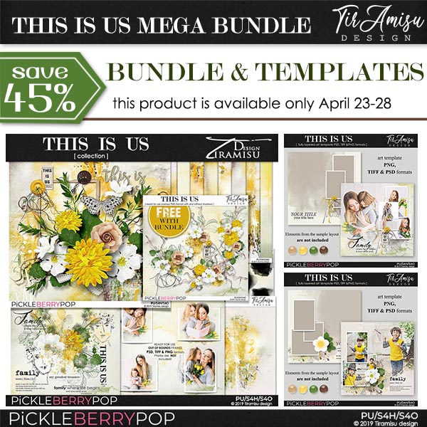 This Is Us Mega Bundle ~ limited time offer by Tiramisu design 