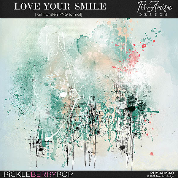 Love Your Smile ~ art transfers by TirAmisu design