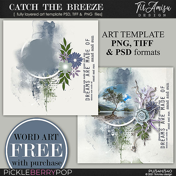 Catch The Breeze ~ Art Template 1 