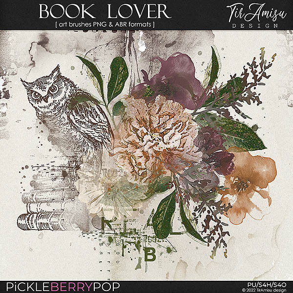 Book Lover ~ art brushes 