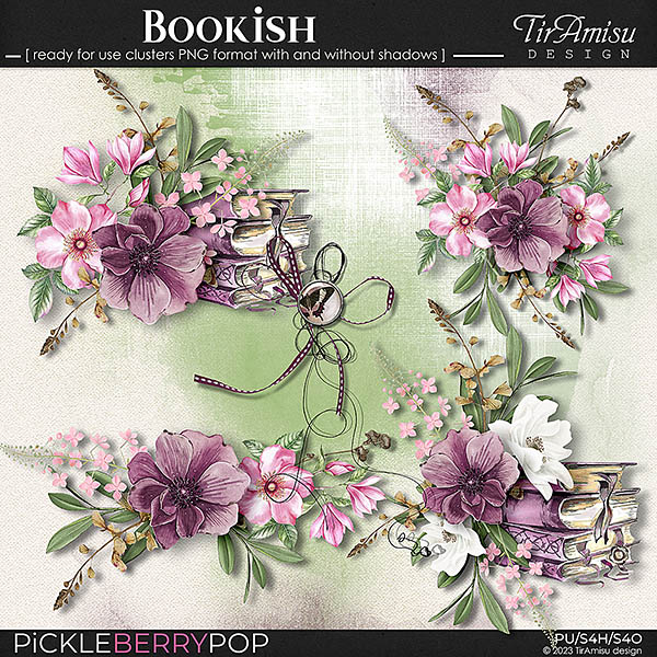 Bookish ~ Ready For Use Clusters 