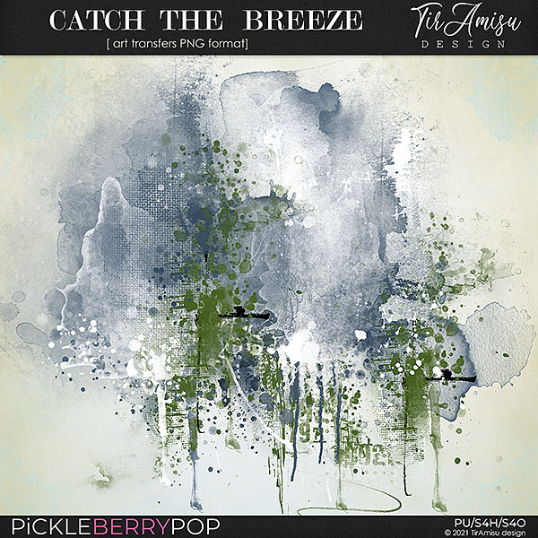 Catch The Breeze ~ art transfers 