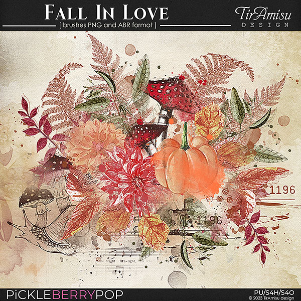 Fall In Love ~ art brushes 