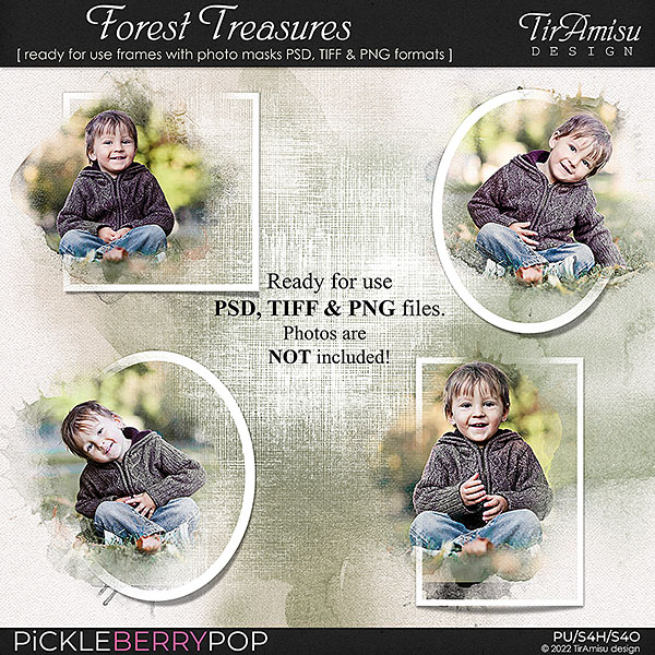 Forest Treasures ~ Out Of Bounds photo masks