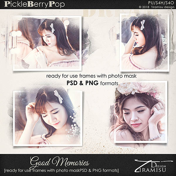 Good Memories ~ Out Of Bounds photo masks by Tiramisu design  