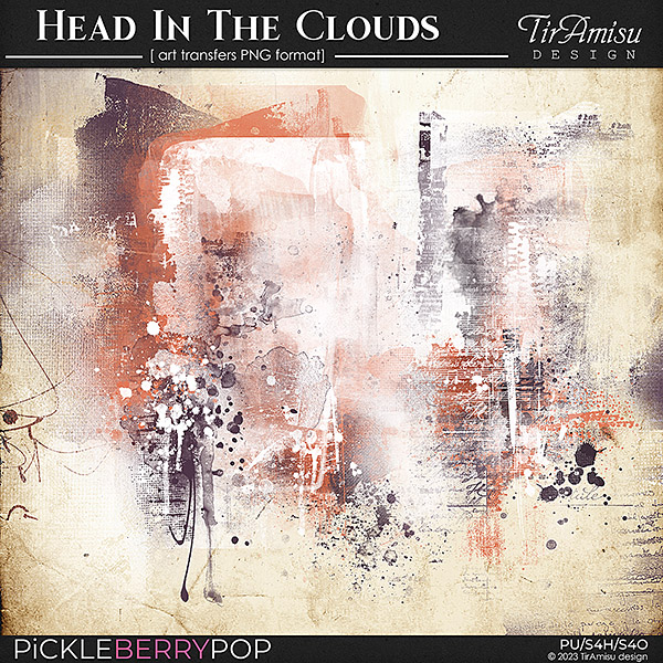 Head In The Clouds~ art transfers