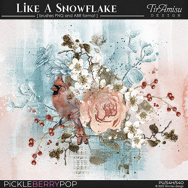 Like A Snowflake ~ art brushes