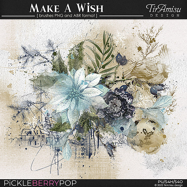 Make A Wish ~ art brushes