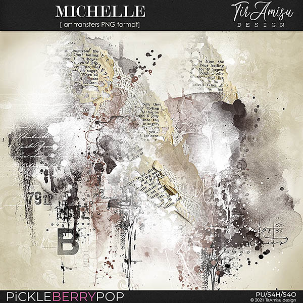 Michelle ~ art transfers by TirAmisu design