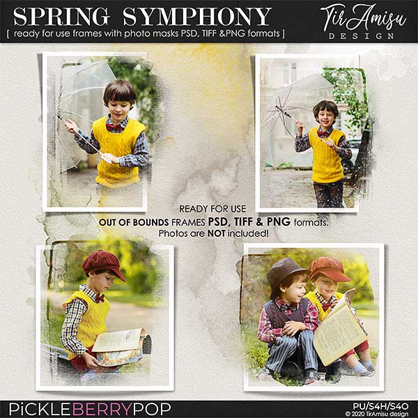 Spring Symphony ~ Out Of Bounds photo masks by TirAmisu design  