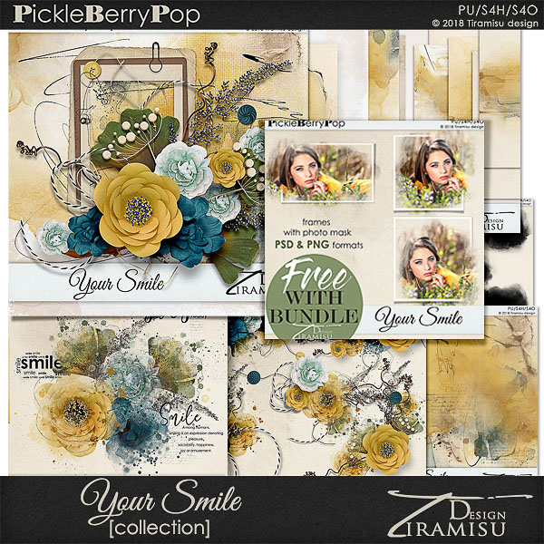 Your Smile ~ Bundle plus FREE GIFT by Tiramisu design