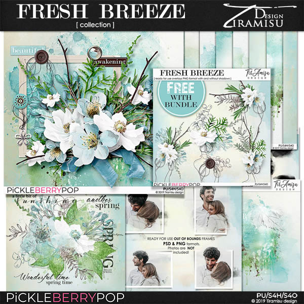 Fresh Breeze Bundle Plus Free Gift by tiramisu design