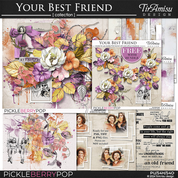 Your Best Friend Bundle by TirAmisu design