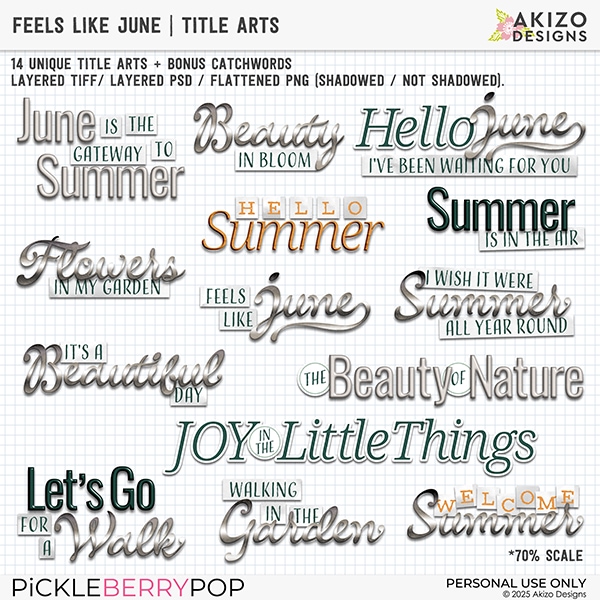 Feels Like June | Title Arts