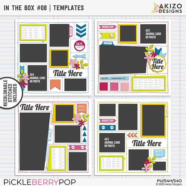 In The Box 08 | Templates