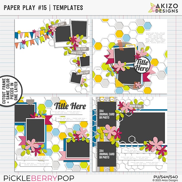 Paper Play 15 | Templates