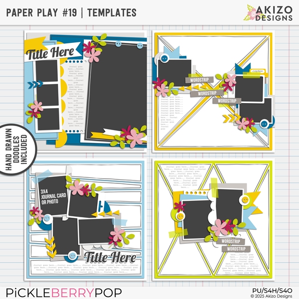 Paper Play 19 | Templates