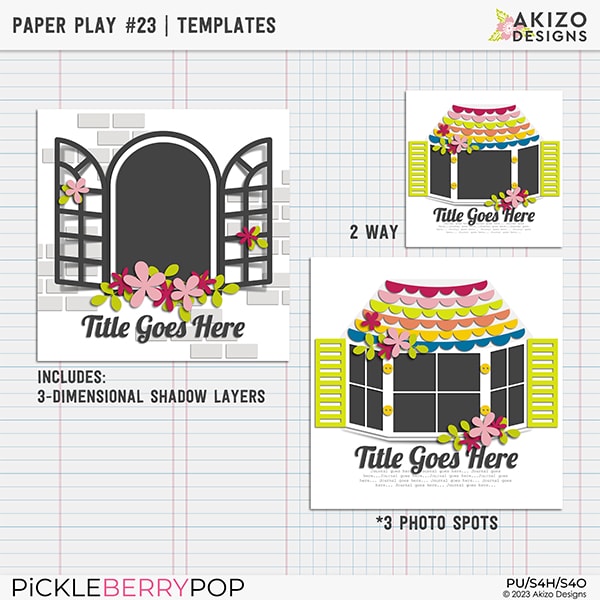 Paper Play 23 | Templates
