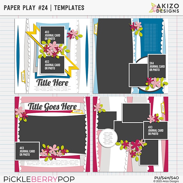 Paper Play 24 | Templates