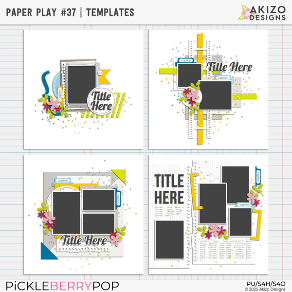 Paper Play 37 | Templates
