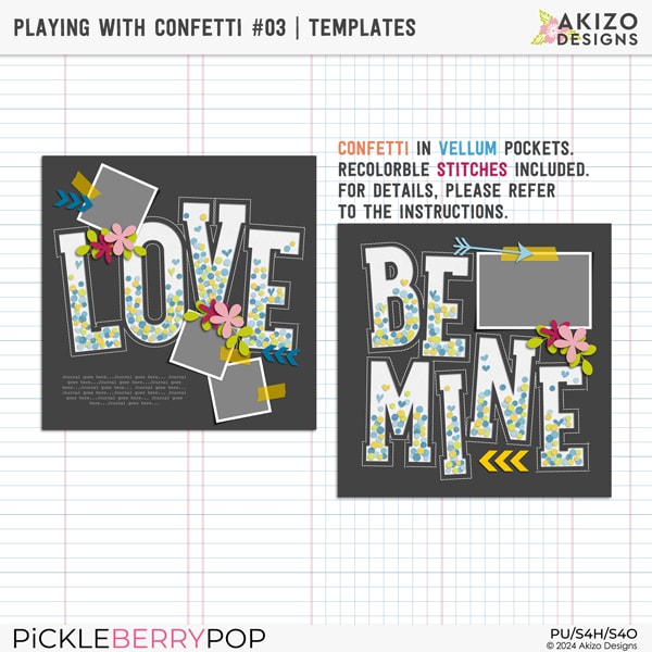 Playing With Confetti 03 | Templates