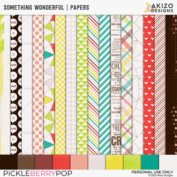 Something Wonderful | Papers