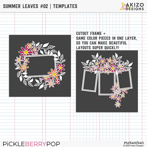 Summer Leaves 02 | Templates