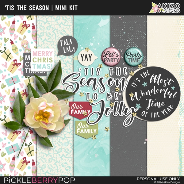 'Tis the Season Mini Kit by Akizo Designs