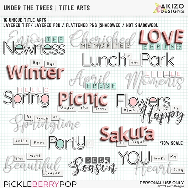 Under The Trees | Title Arts