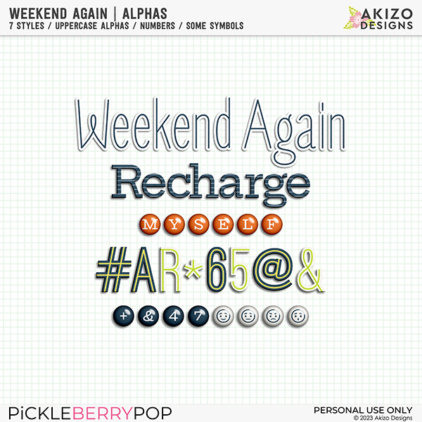 Weekend Again | Alphas