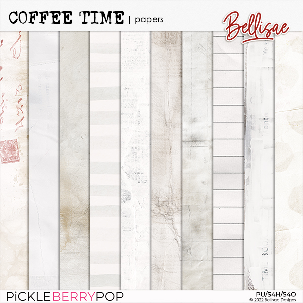 COFFEE TIME | papers by Bellisae