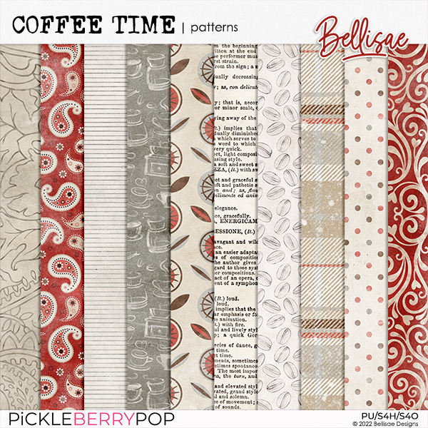 COFFEE TIME | patterns by Bellisae